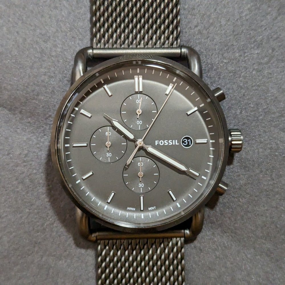 Fossil Fs5523 The Commuter Quartz Chronograph Wat… - image 1